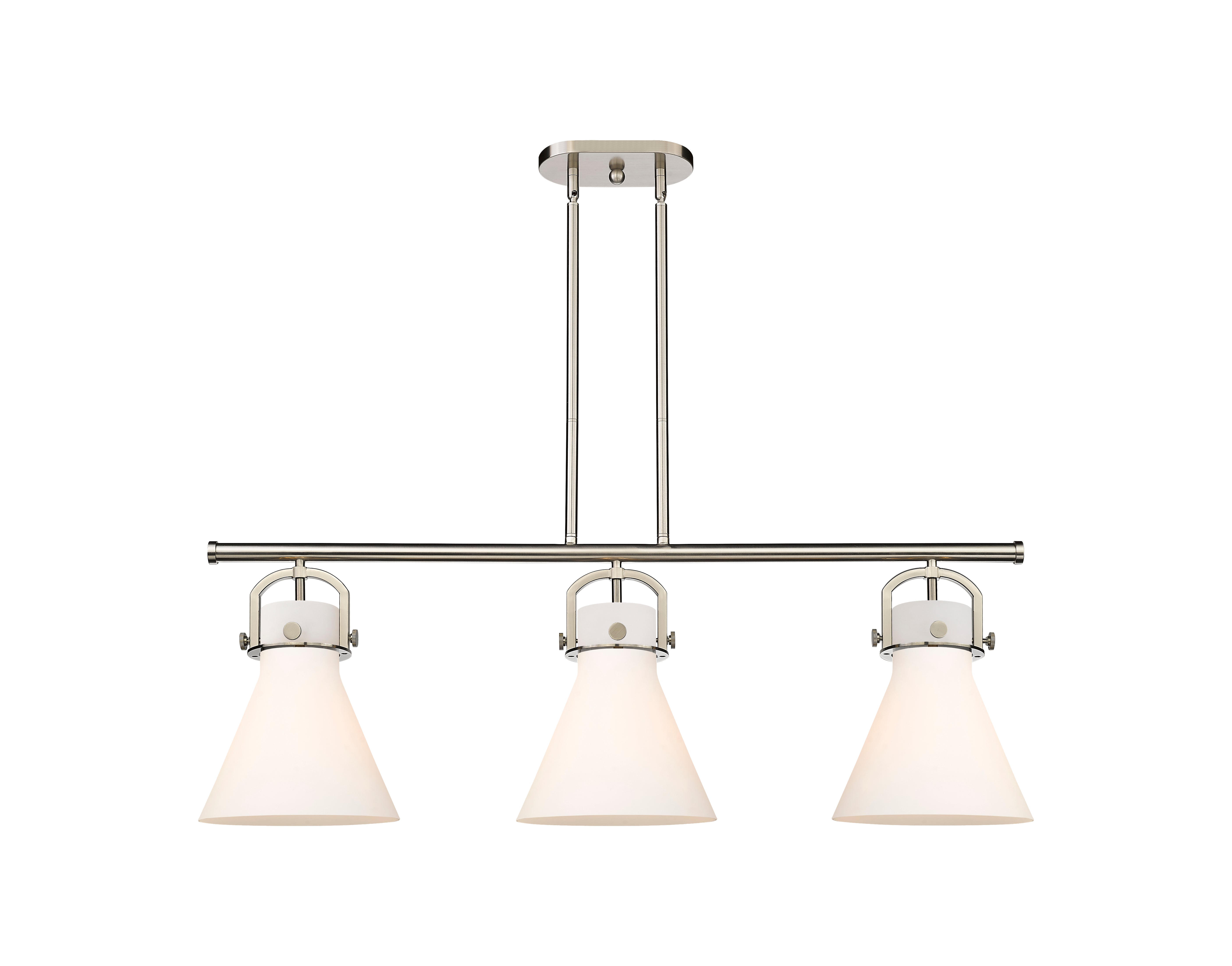 Downtown Urban Island Light Cast Brass