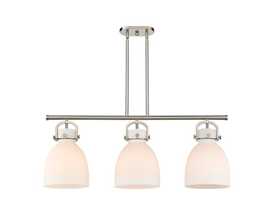 Downtown Urban Island Light Cast Brass
