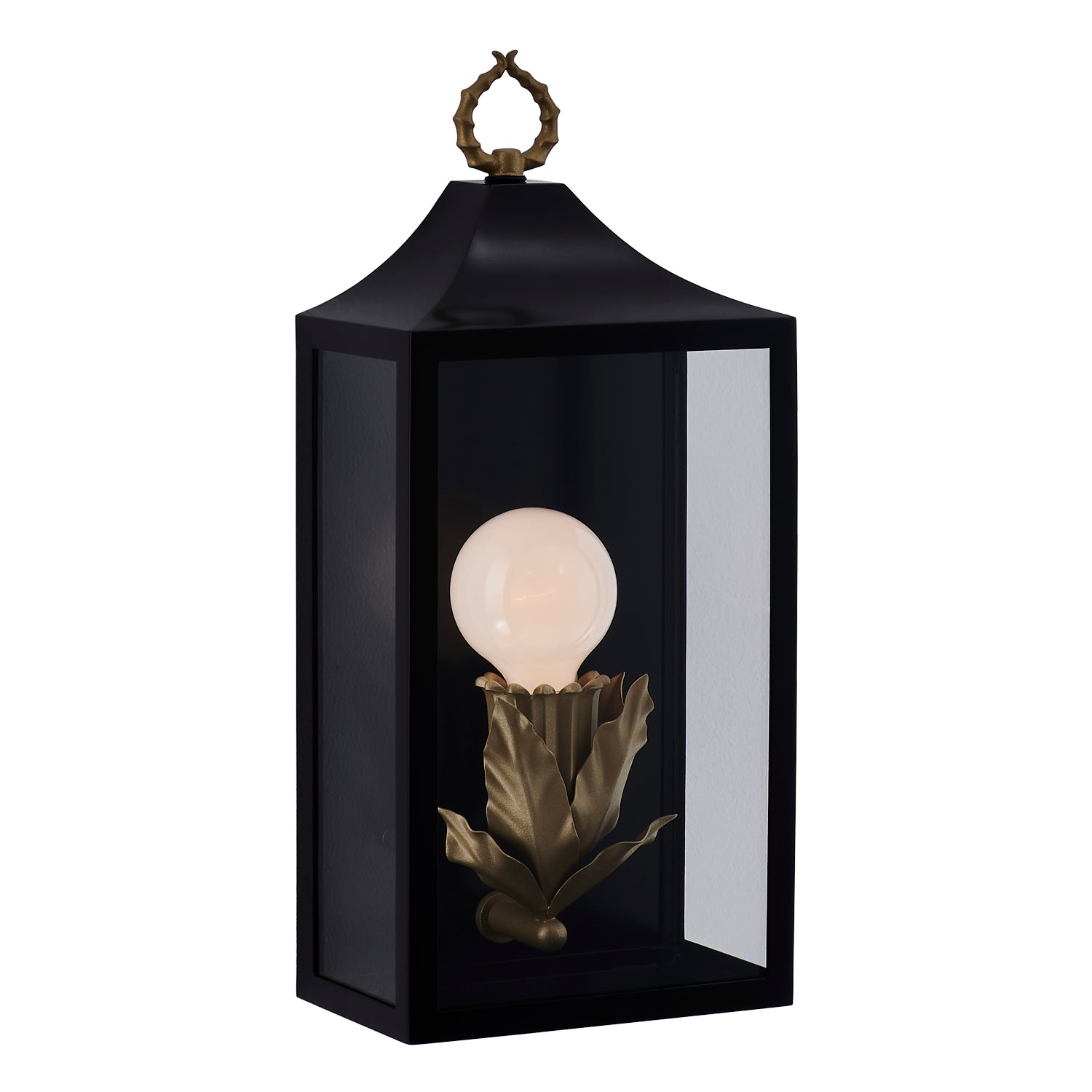 8'' Marge 1 Light Matte Black Outdoor Wall Sconce