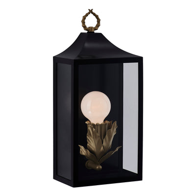 8'' Marge 1 Light Matte Black Outdoor Wall Sconce