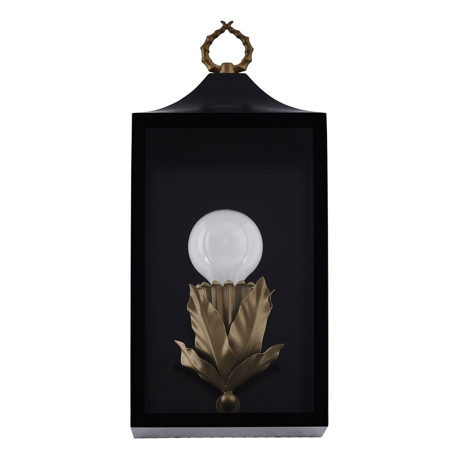 8'' Marge 1 Light Matte Black Outdoor Wall Sconce