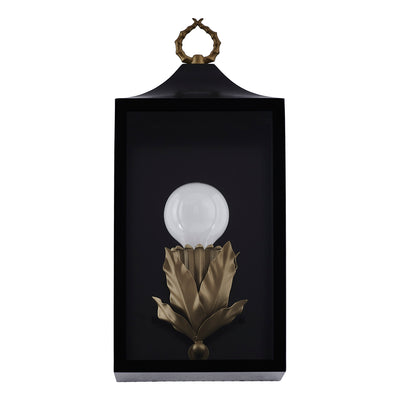 8'' Marge 1 Light Matte Black Outdoor Wall Sconce