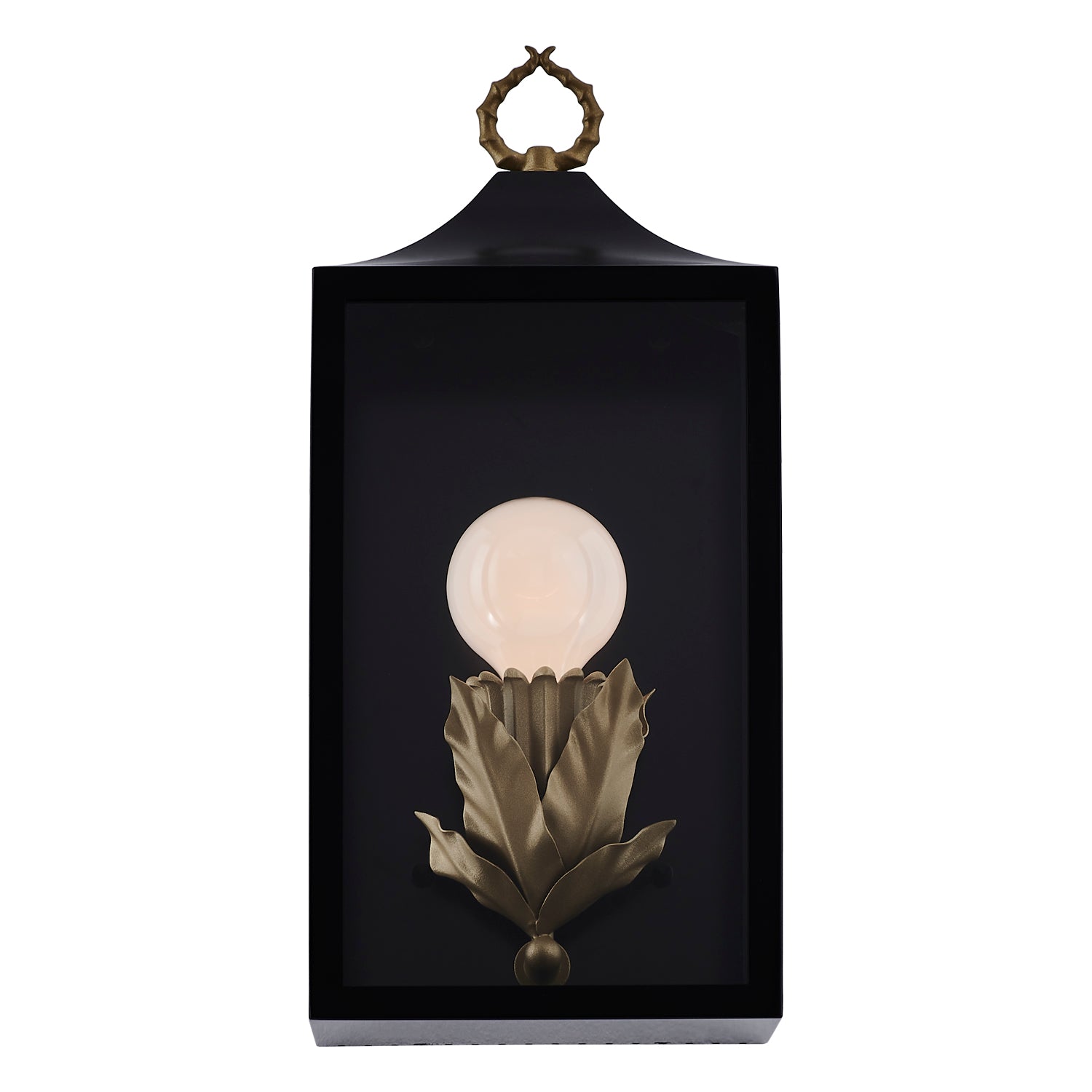 8'' Marge 1 Light Matte Black Outdoor Wall Sconce