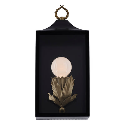 8'' Marge 1 Light Matte Black Outdoor Wall Sconce