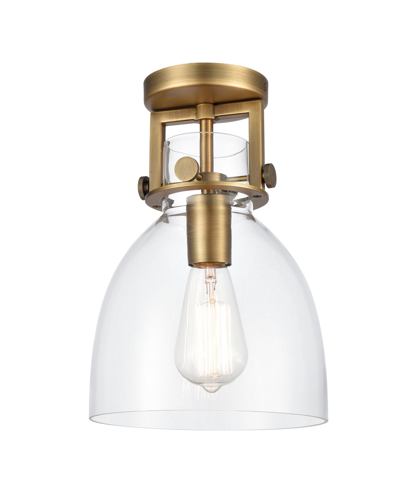 Downtown Semi-Flush Mount Brushed Nickel 8