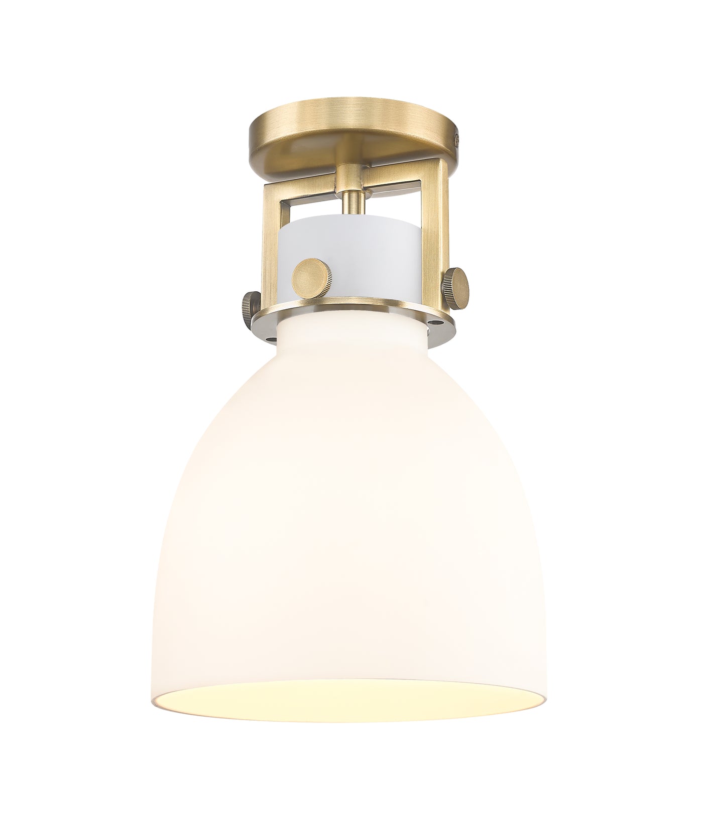 Downtown Semi-Flush Mount Brushed Nickel 8
