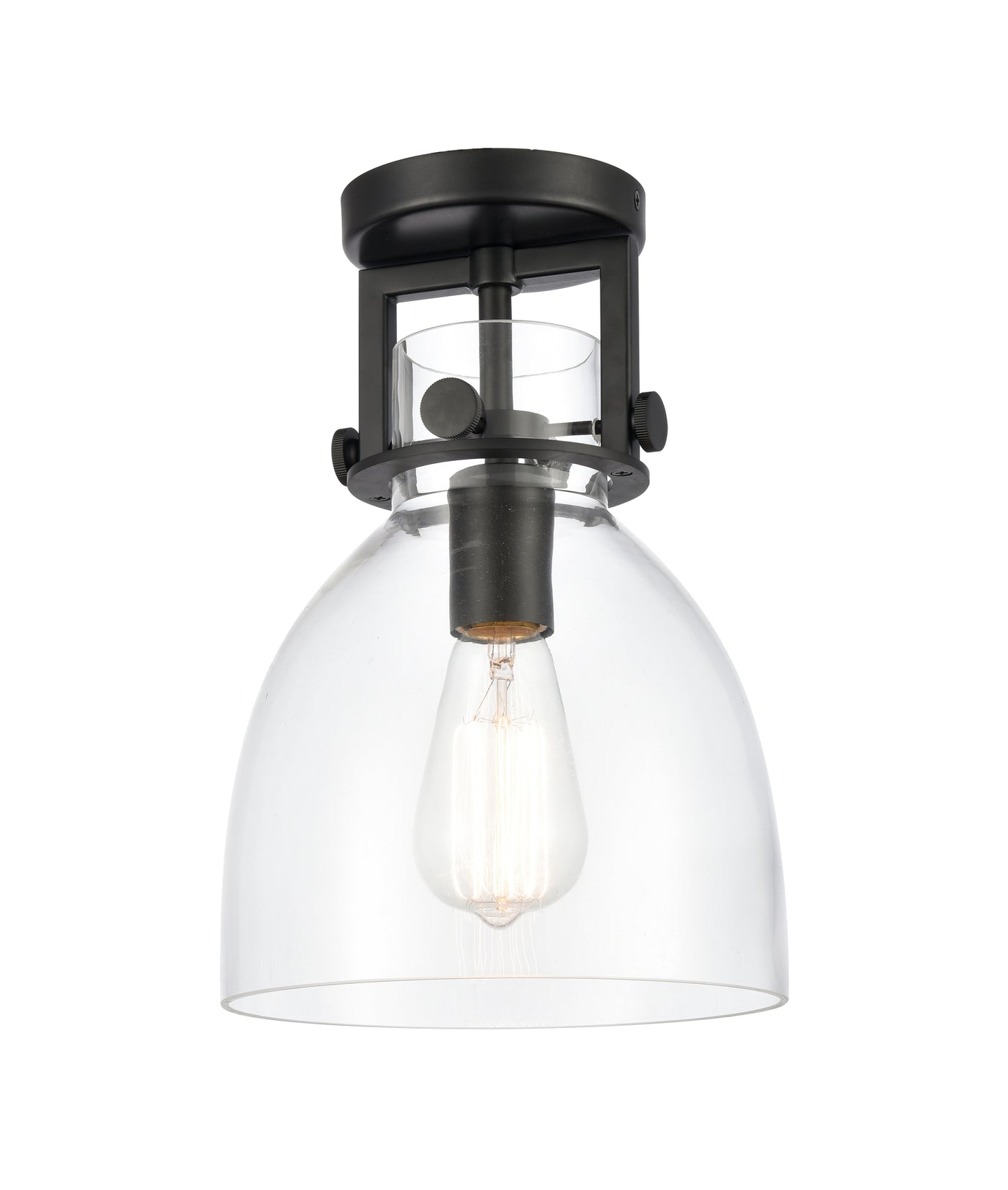 Downtown Semi-Flush Mount Brushed Nickel 8
