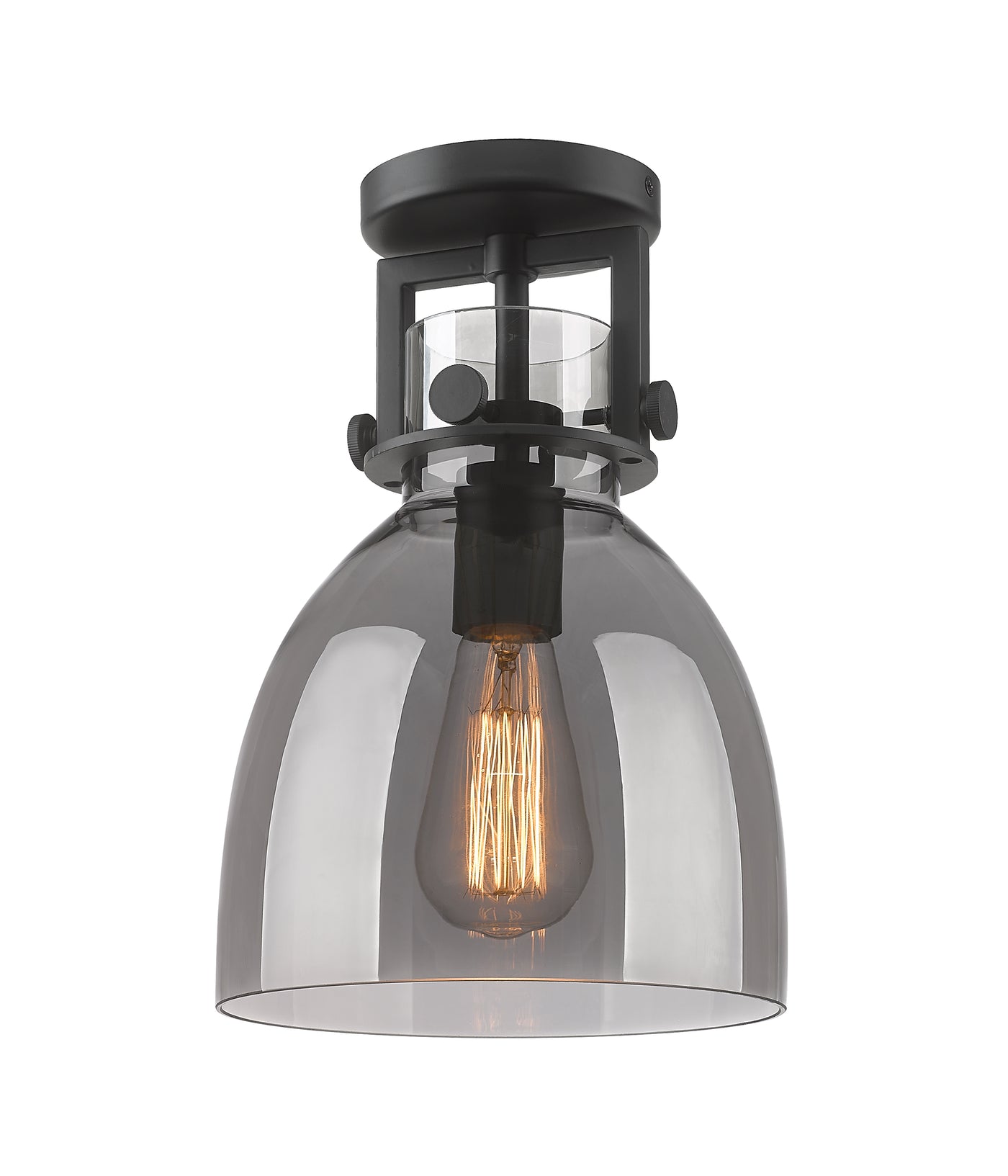 Downtown Semi-Flush Mount Brushed Nickel 8