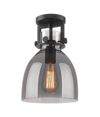 Downtown Semi-Flush Mount Brushed Nickel 8