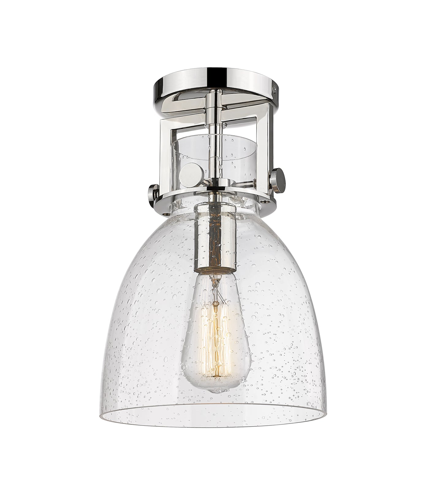 Downtown Semi-Flush Mount Brushed Nickel 8