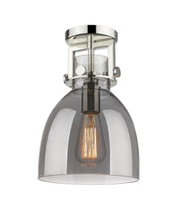 Downtown Semi-Flush Mount Brushed Nickel 8