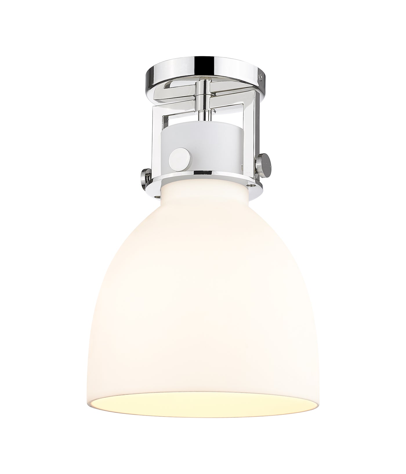 Downtown Semi-Flush Mount Brushed Nickel 8