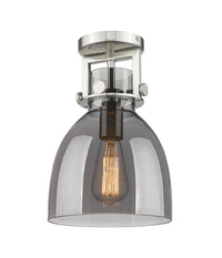 Downtown Semi-Flush Mount Brushed Nickel 8