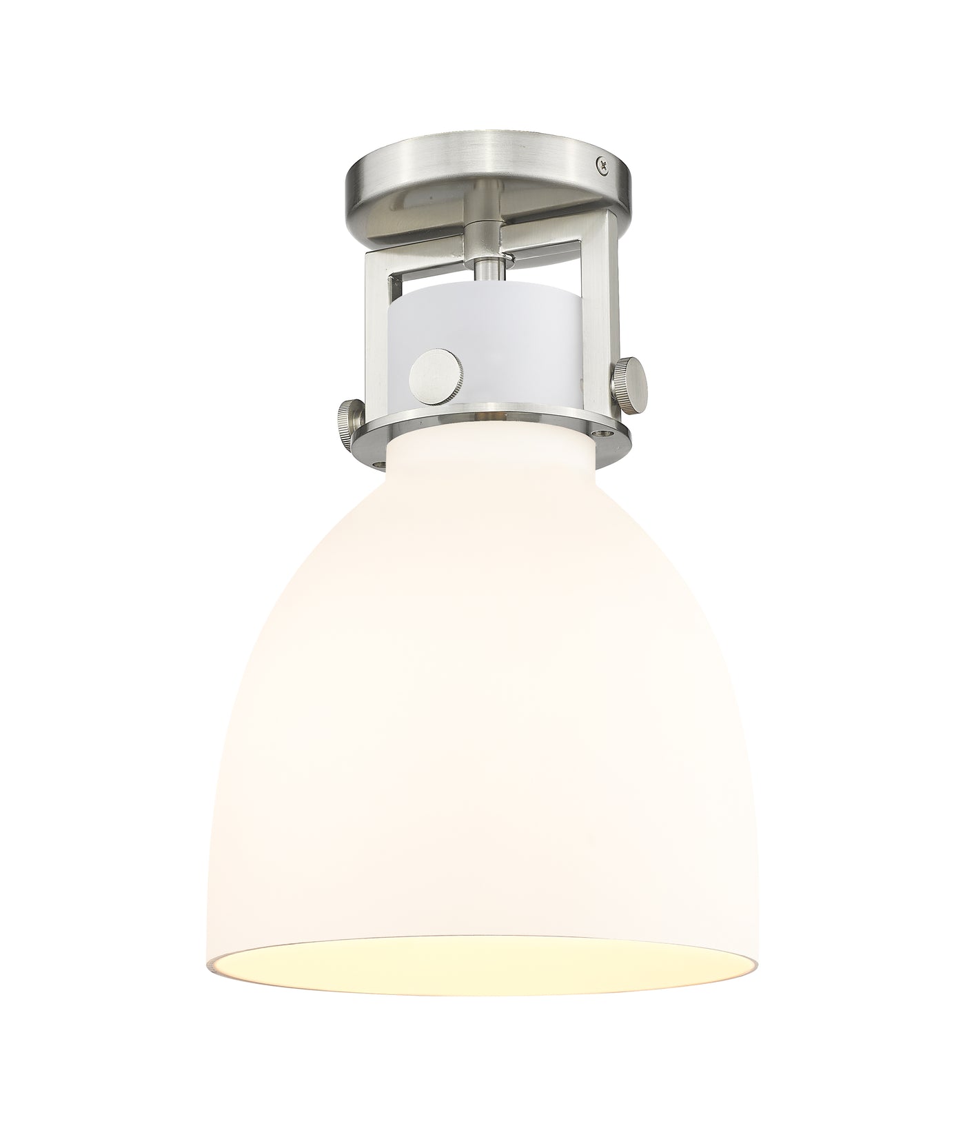 Downtown Semi-Flush Mount Brushed Nickel 8