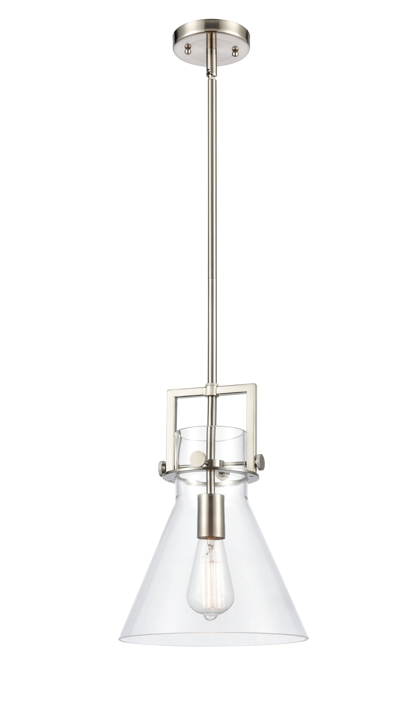 Downtown Urban Mini Pendant 10 Inch Brass