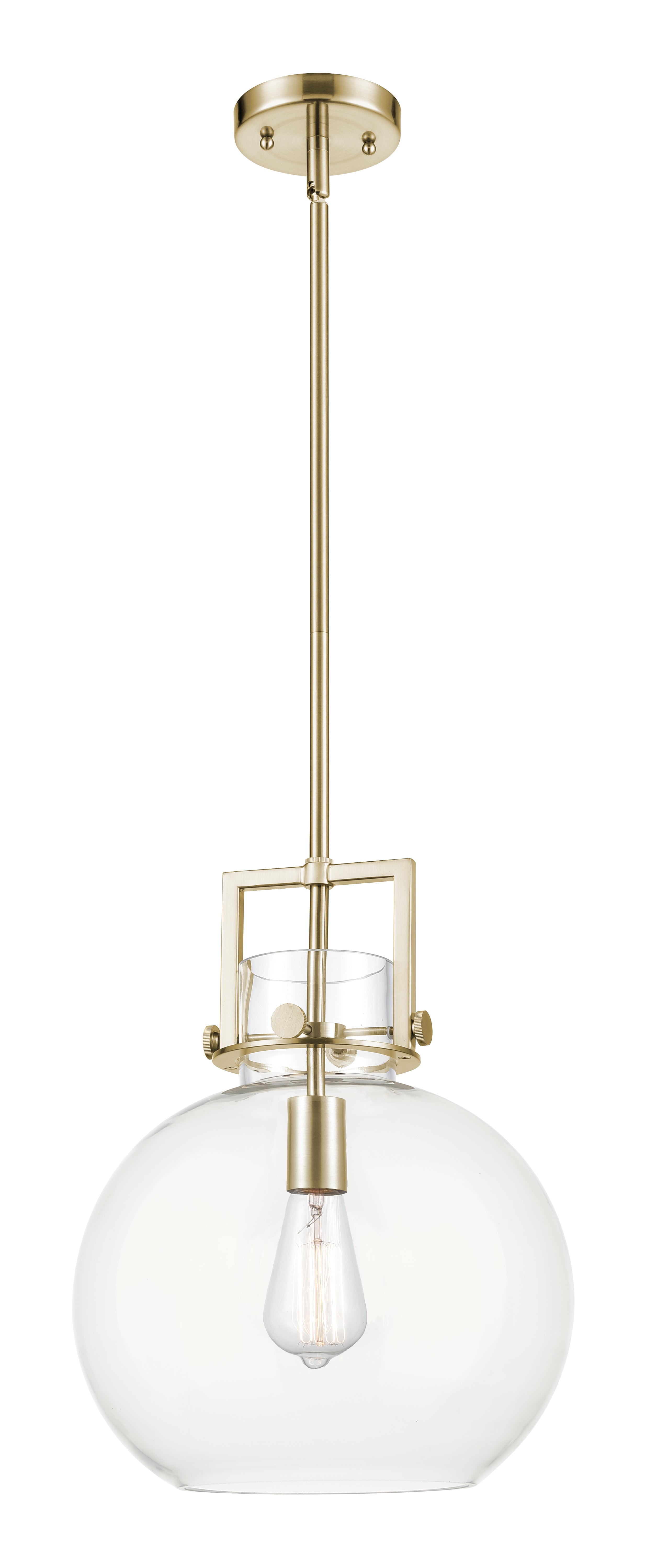 Downtown Urban Mini Pendant Brushed Brass