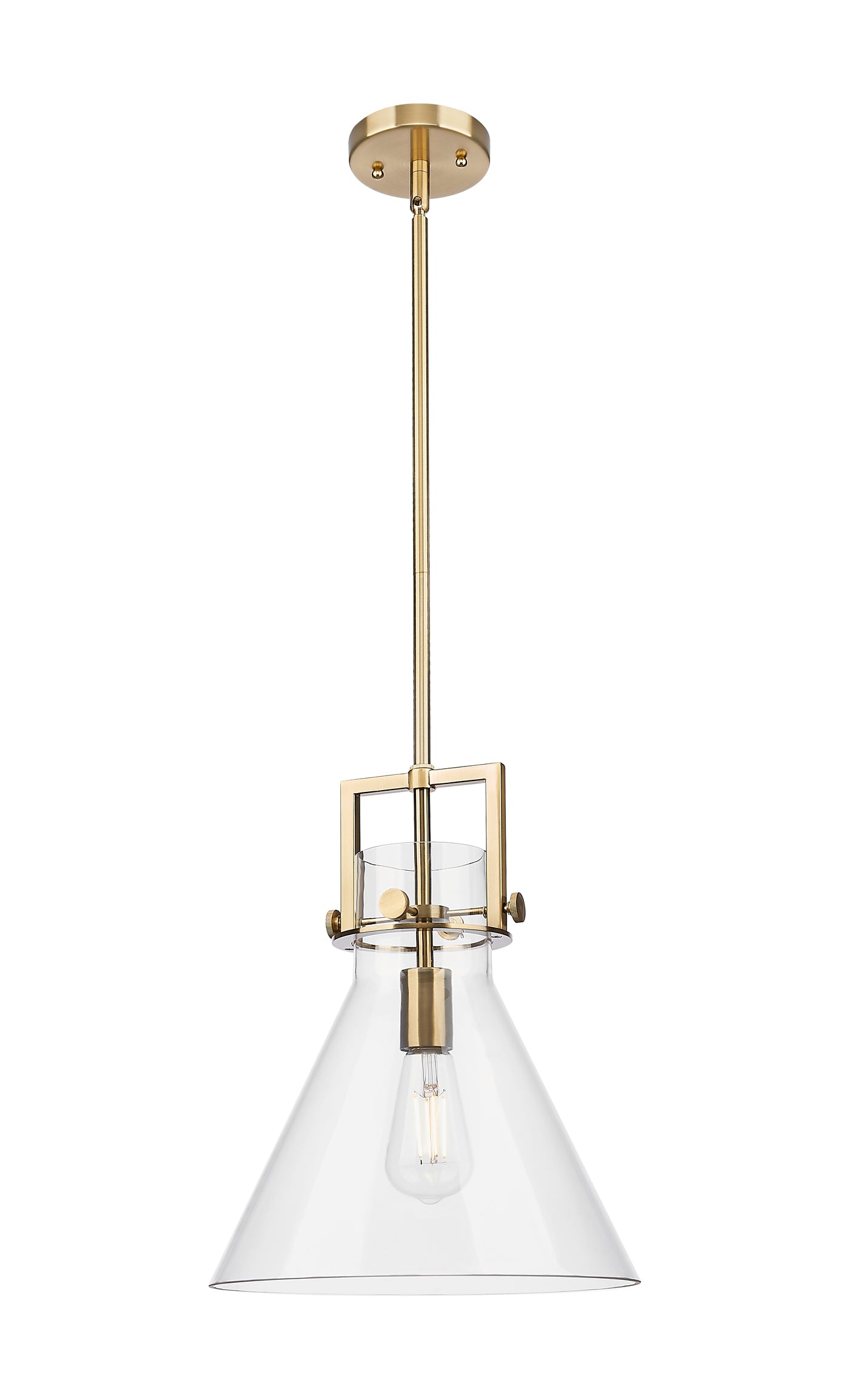 Downtown Urban Mini Pendant Brushed Brass