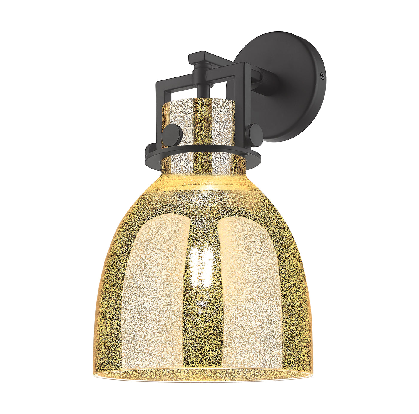 Downtown Urban Sconce Cast Brass 14 Inch