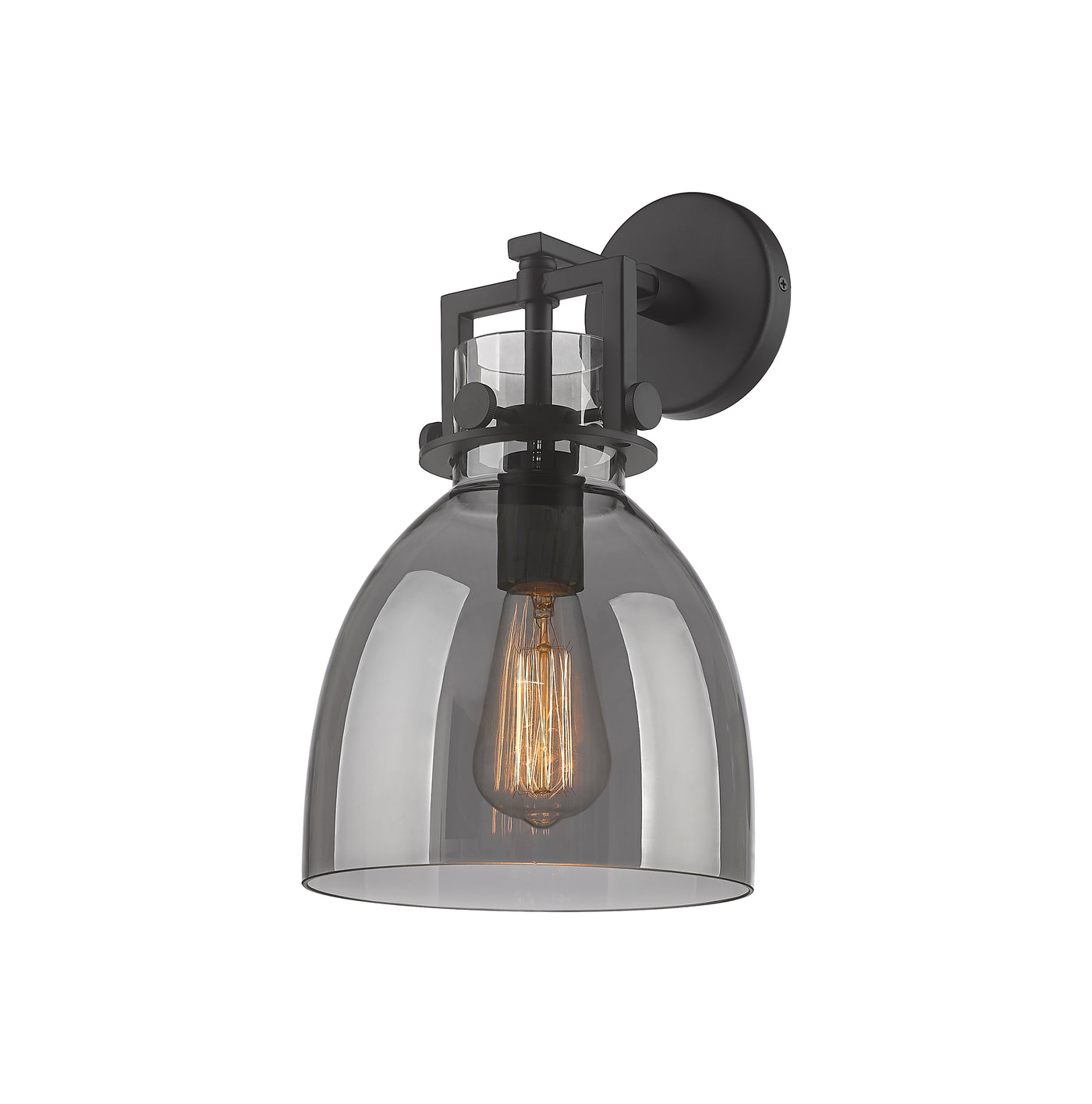 Downtown Urban Sconce Cast Brass 14 Inch