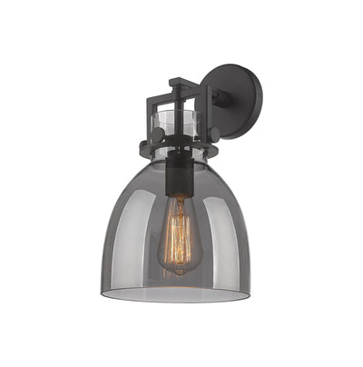 Downtown Urban Sconce Cast Brass 14 Inch