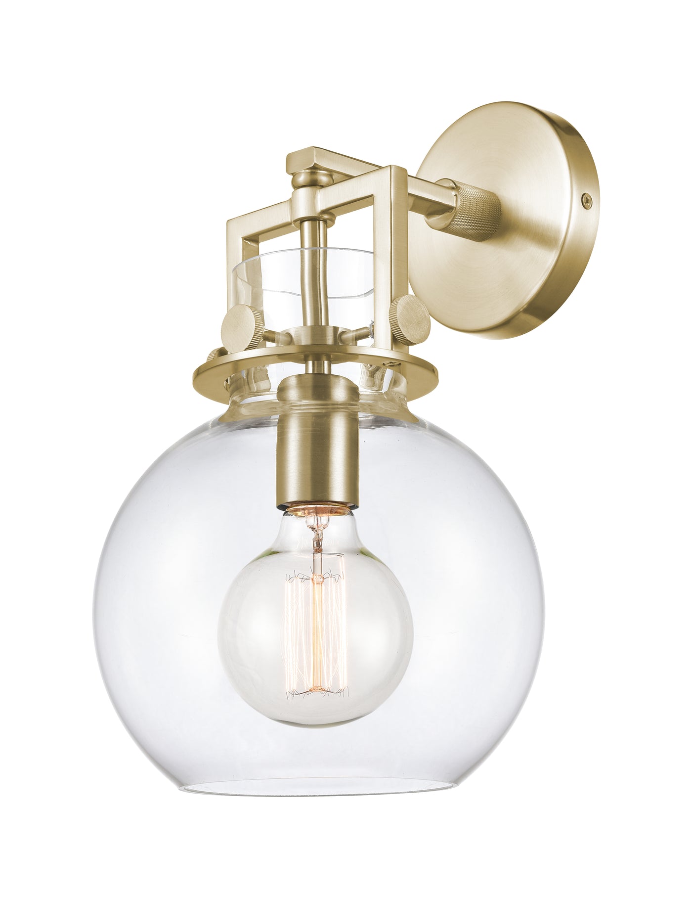 Downtown Urban Bath Vanity Light Cast Brass
