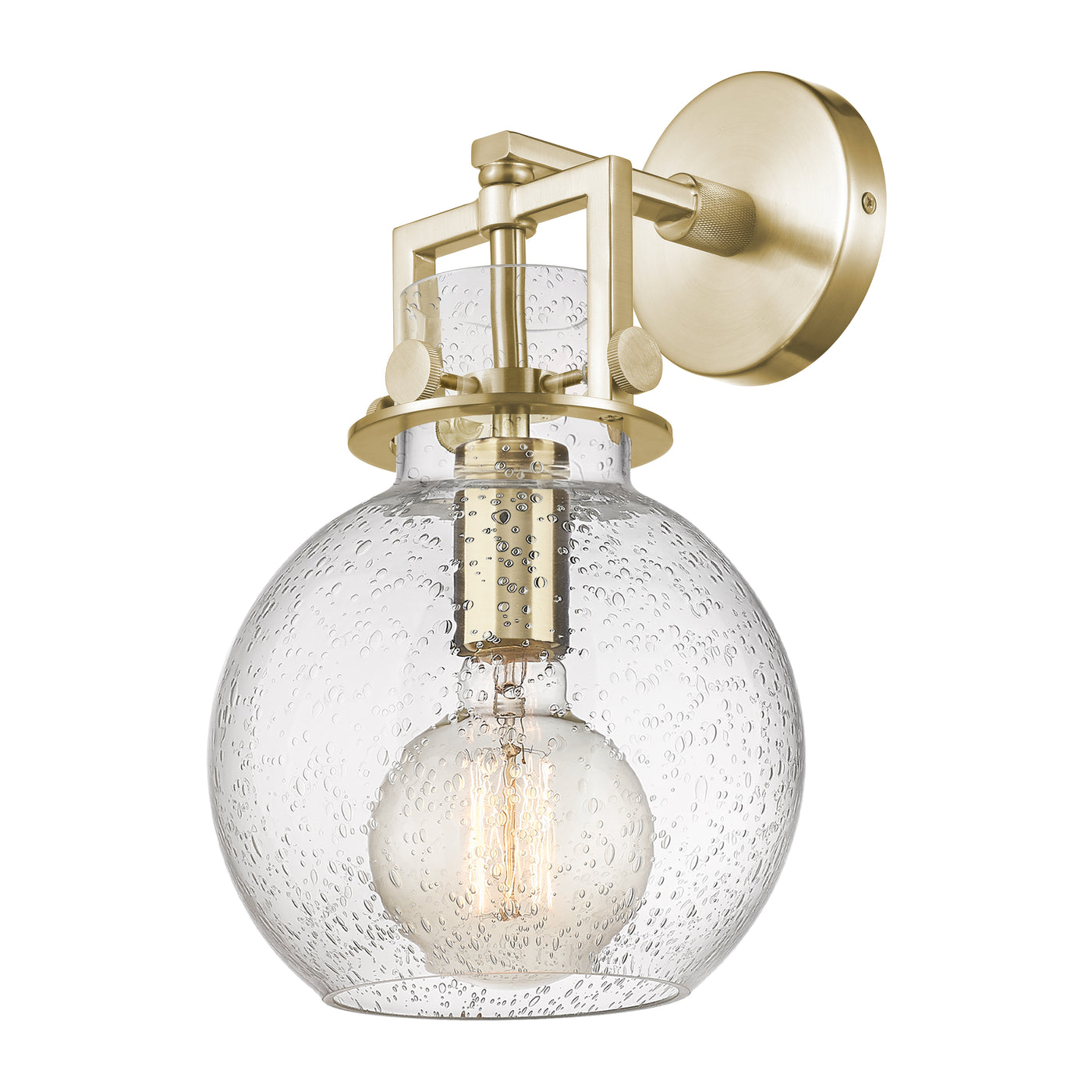 Downtown Urban Bath Vanity Light Cast Brass