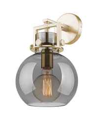 Downtown Urban Bath Vanity Light Cast Brass