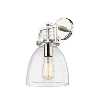 Downtown Urban Sconce Cast Brass 14 Inch
