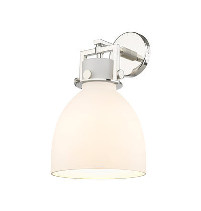 Downtown Urban Sconce Cast Brass 14 Inch