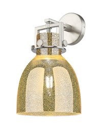 Downtown Urban Sconce Cast Brass 14 Inch
