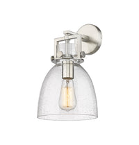 Downtown Urban Sconce Cast Brass 14 Inch