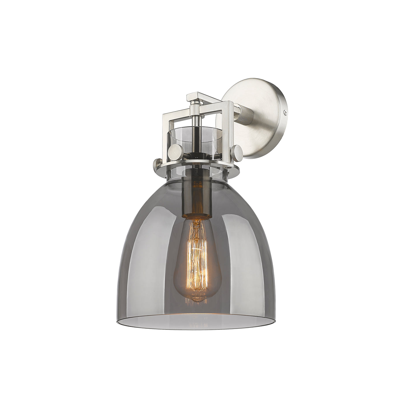 Downtown Urban Sconce Cast Brass 14 Inch