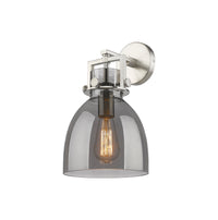 Downtown Urban Sconce Cast Brass 14 Inch