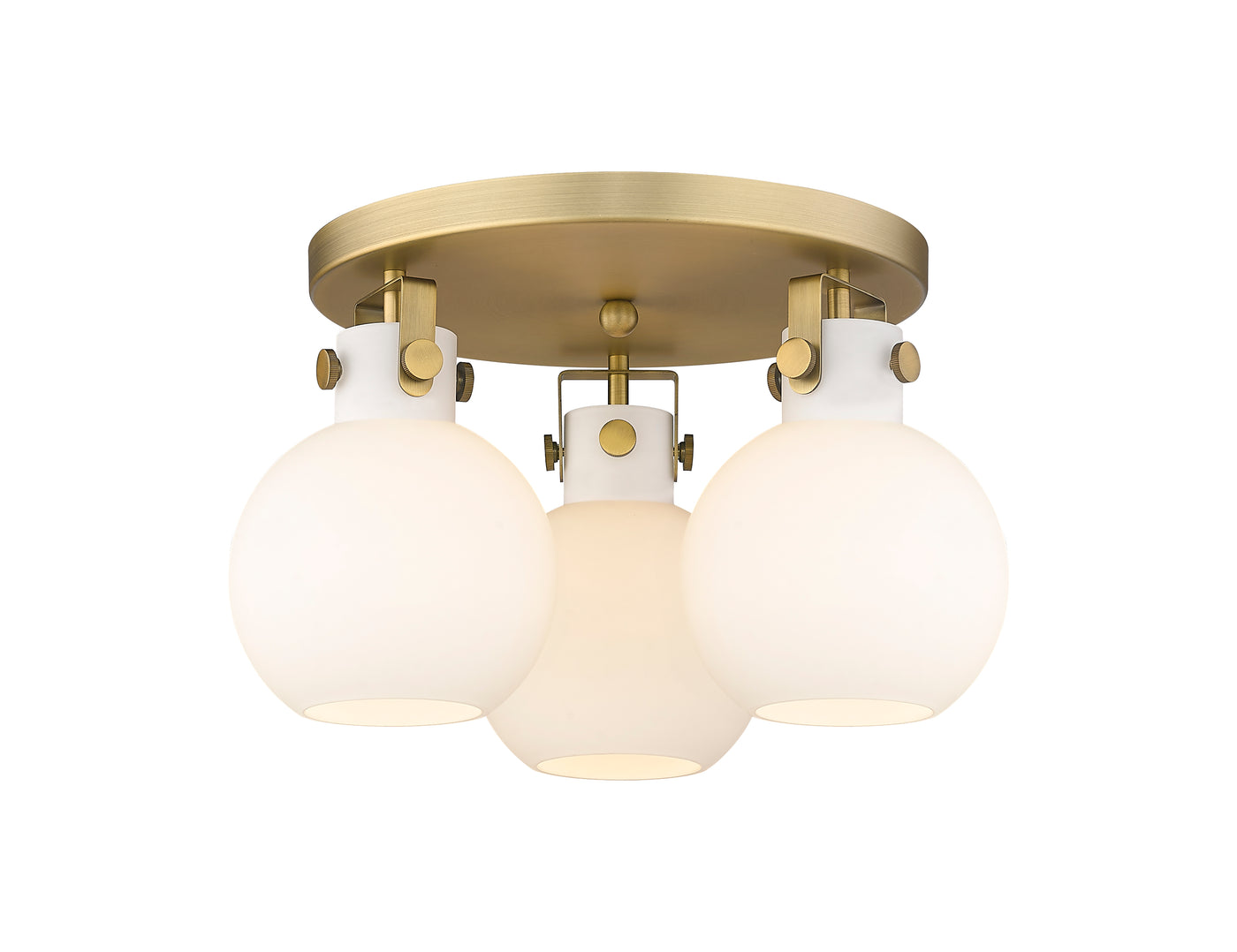 Downtown Semi-Flush Mount Satin Nickel
