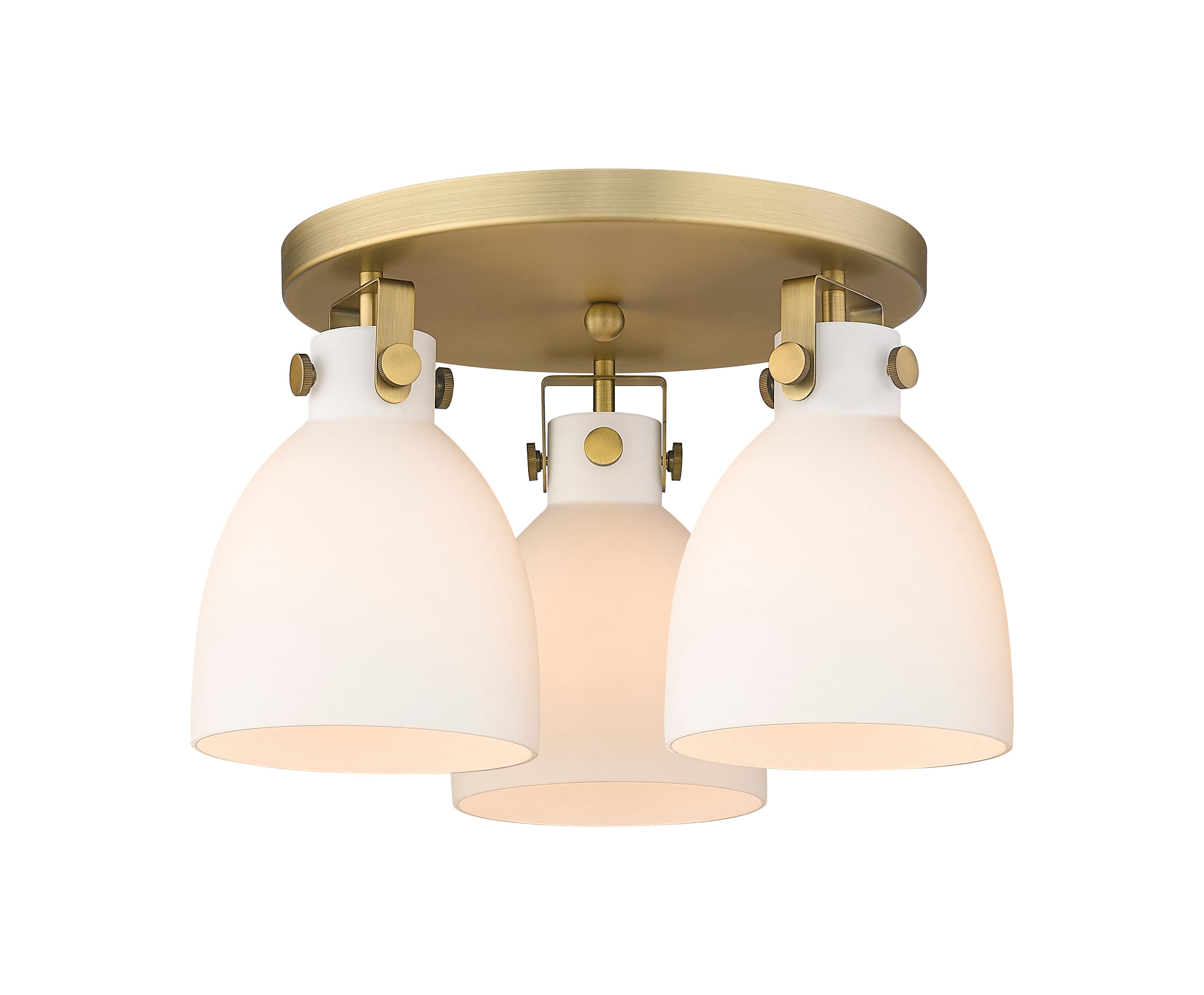 Downtown Semi-Flush Mount Satin Nickel