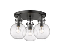 Downtown Semi-Flush Mount Satin Nickel