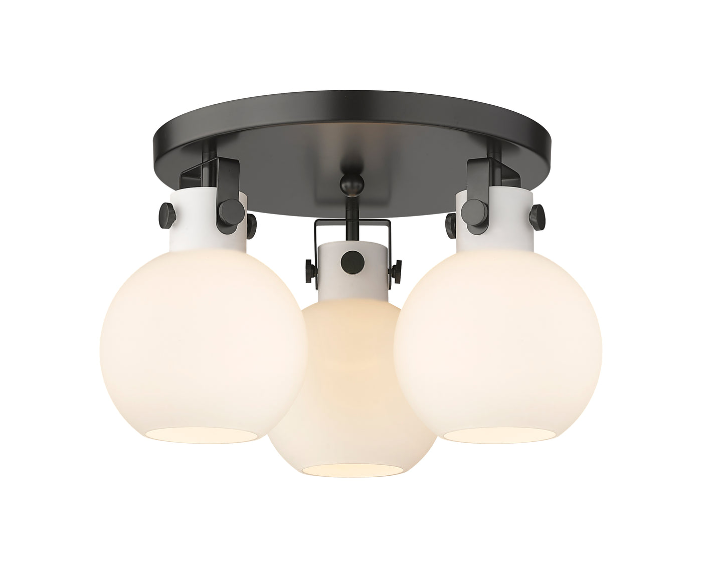Downtown Semi-Flush Mount Satin Nickel