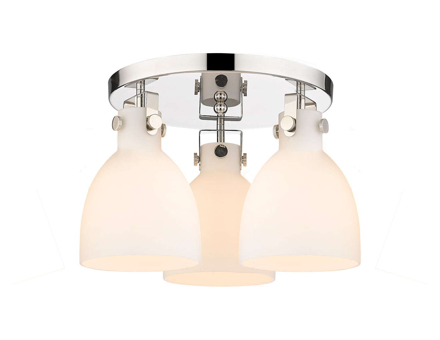 Downtown Semi-Flush Mount Satin Nickel