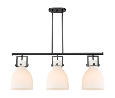 Downtown Urban Island Light Cast Brass