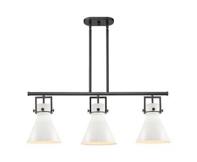 Downtown Urban Island Light Cast Brass