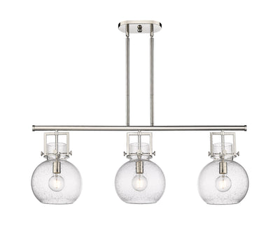 Downtown Urban Island Light Cast Brass