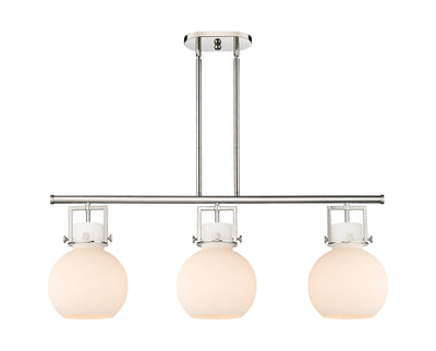 Downtown Urban Island Light Cast Brass