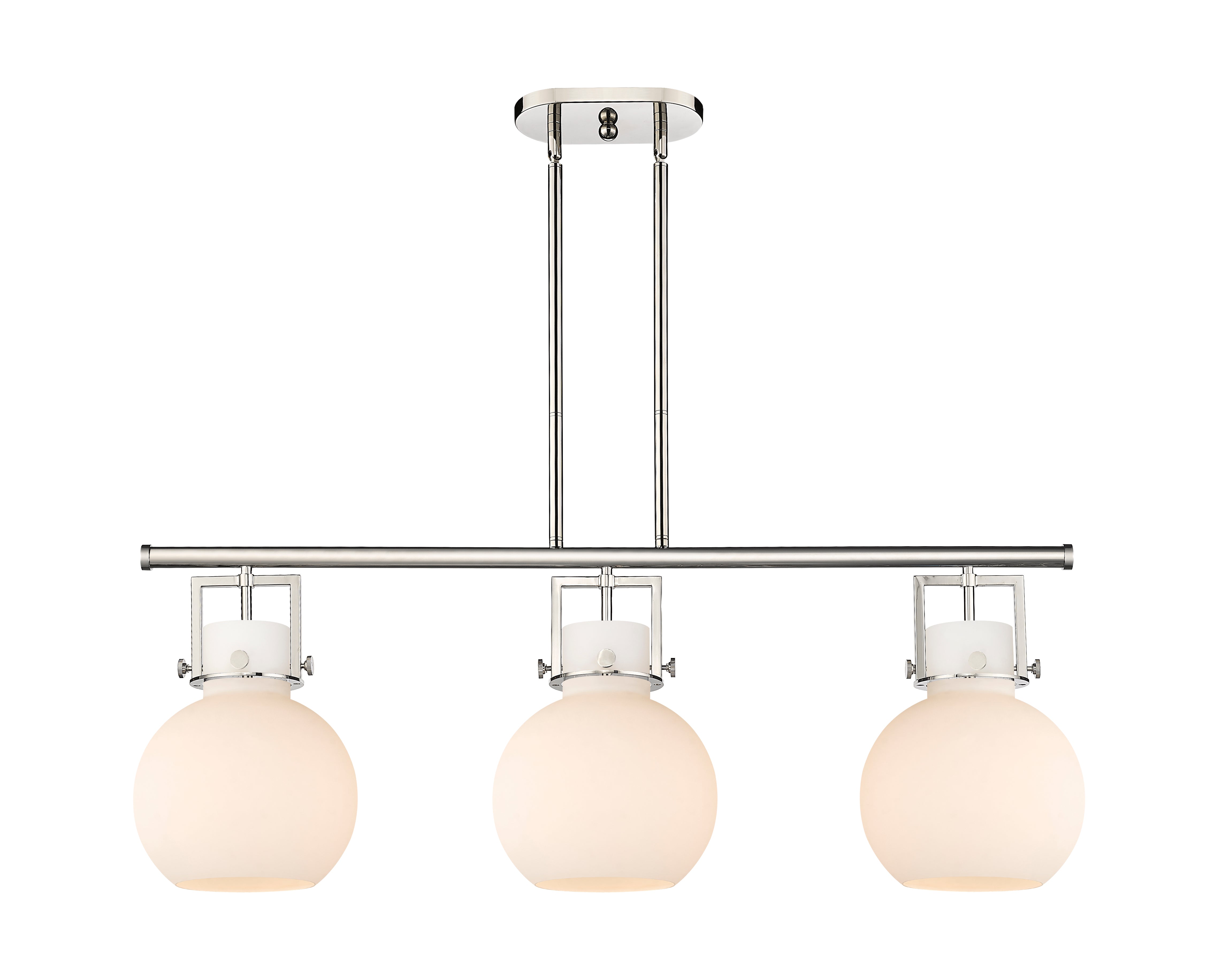 Downtown Urban Island Light Cast Brass