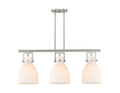 Downtown Urban Island Light Cast Brass