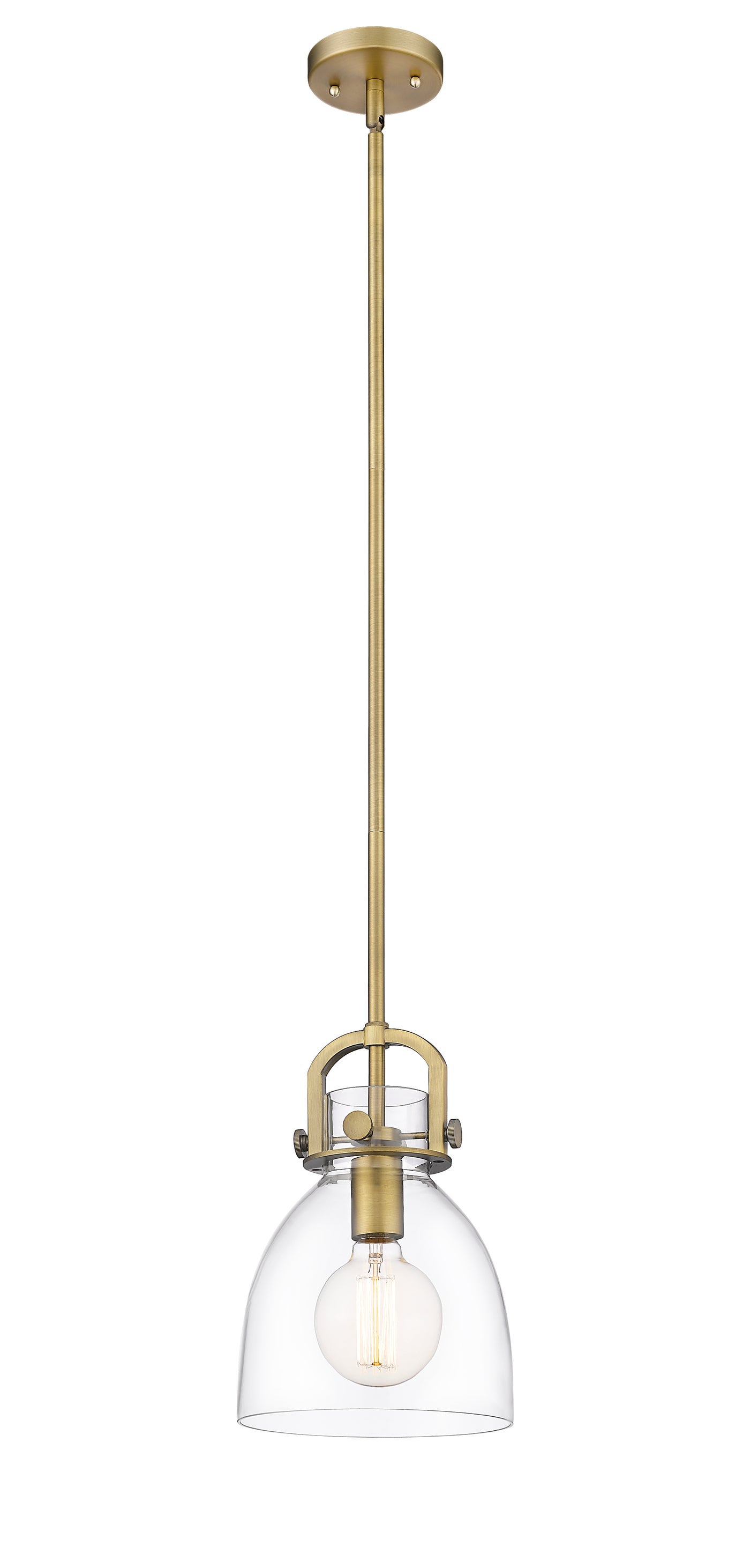 Downtown Urban Mini Pendant Brushed Brass