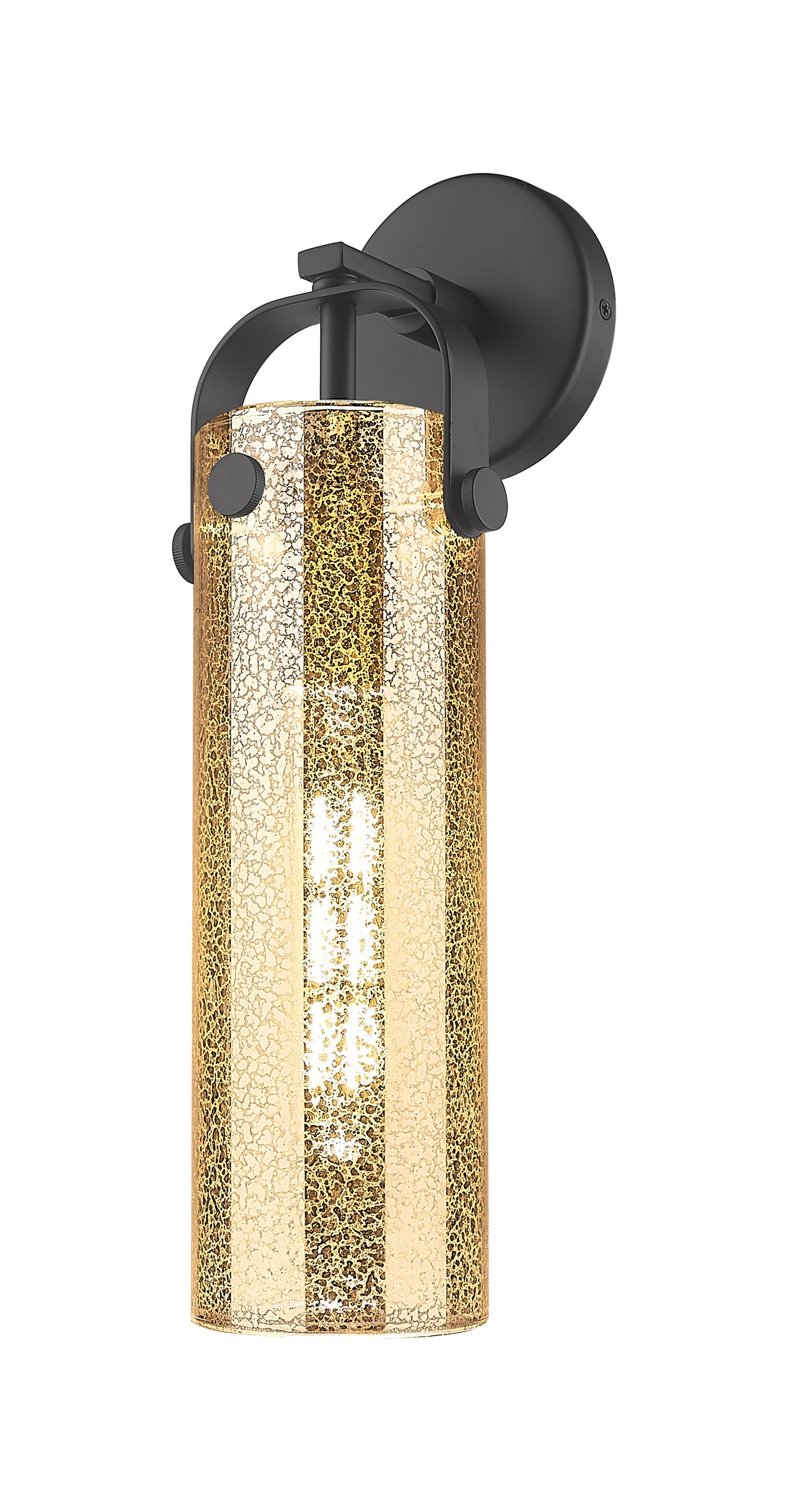 Downtown Urban Sconce Brass Glass Steel