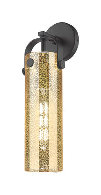 Downtown Urban Sconce Brass Glass Steel