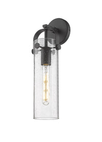 Downtown Urban Sconce Brass Glass Steel