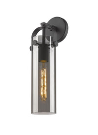 Downtown Urban Sconce Brass Glass Steel