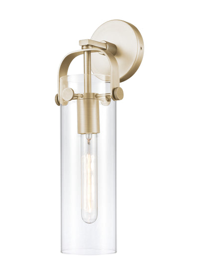 Downtown Urban Sconce Brass Glass Steel